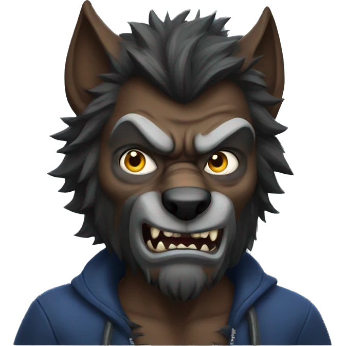 Werewolf emoji