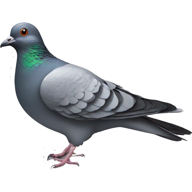 pigeon hacking emoji