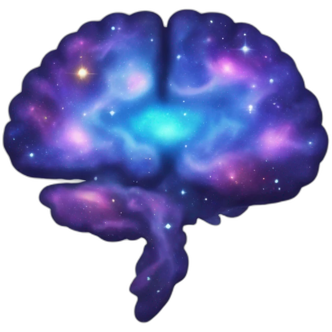galaxy brain emoji