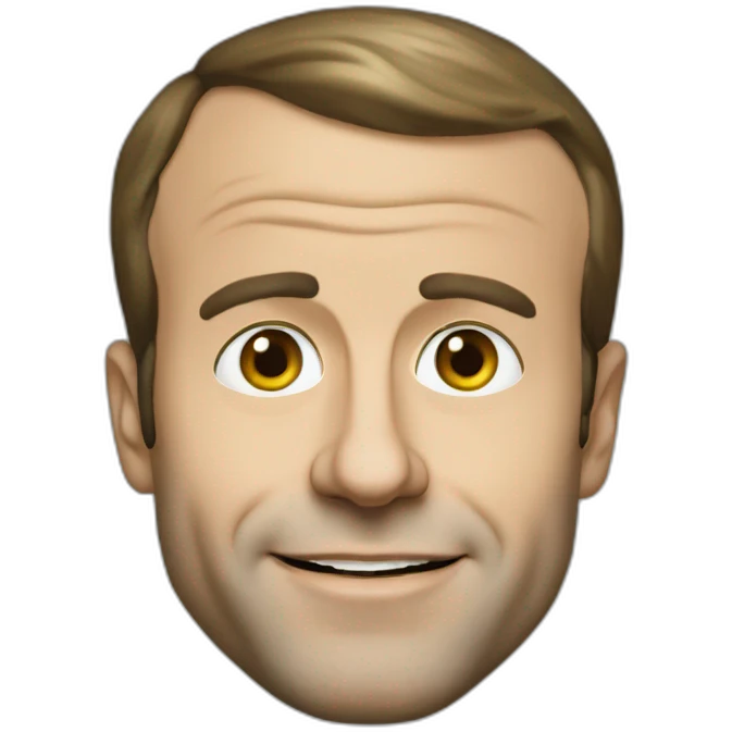 Emmanuel Macron emoji