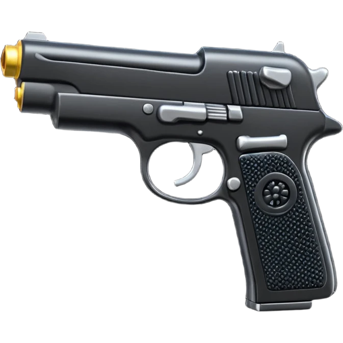 Emoji con Una pistola emoji