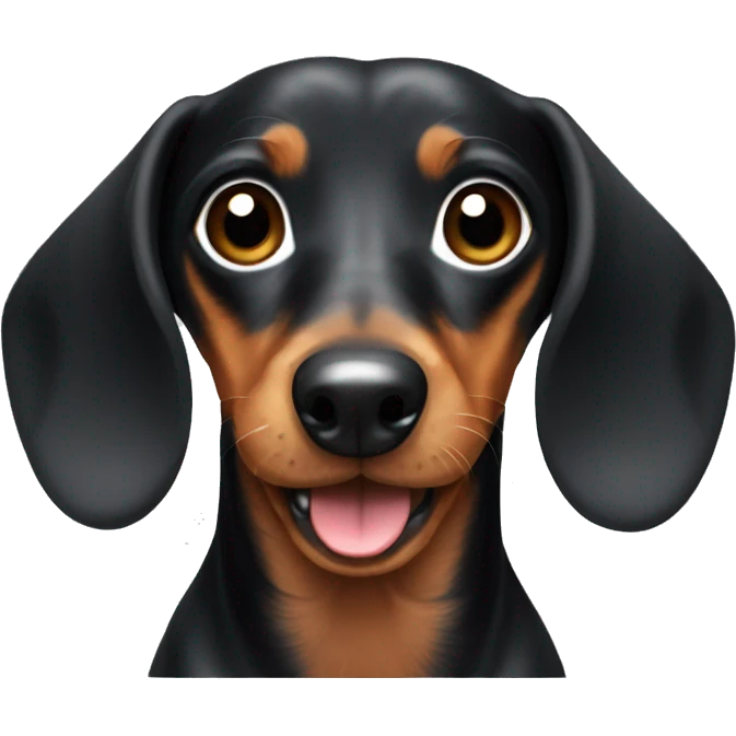 Miniature dachshund  emoji