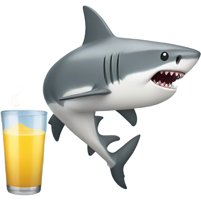 shark blender emoji