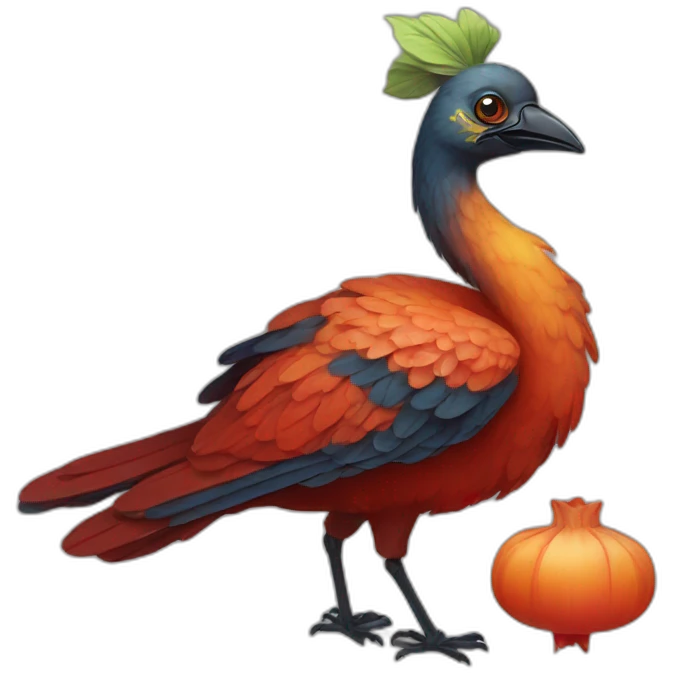 opium bird emoji