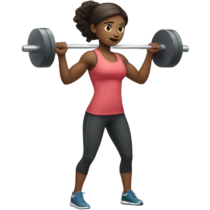 Working out  emoji