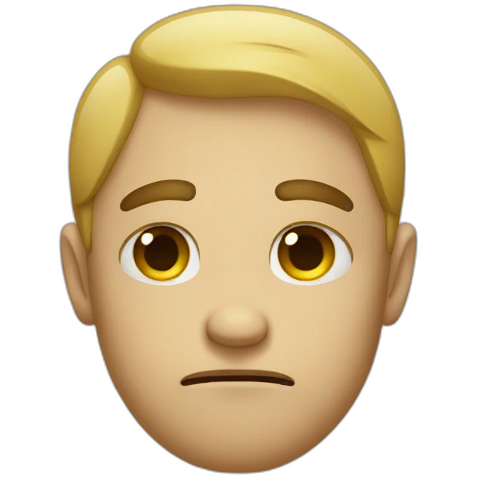 sad-face emoji