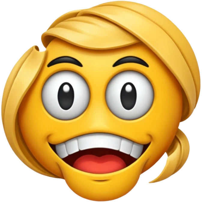 Getting bent emoji