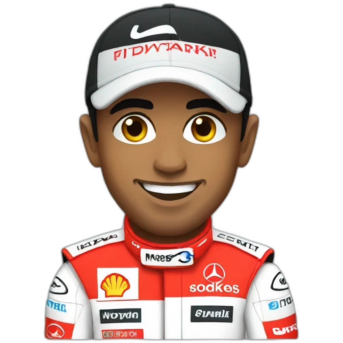 Lewis Hamilton emoji