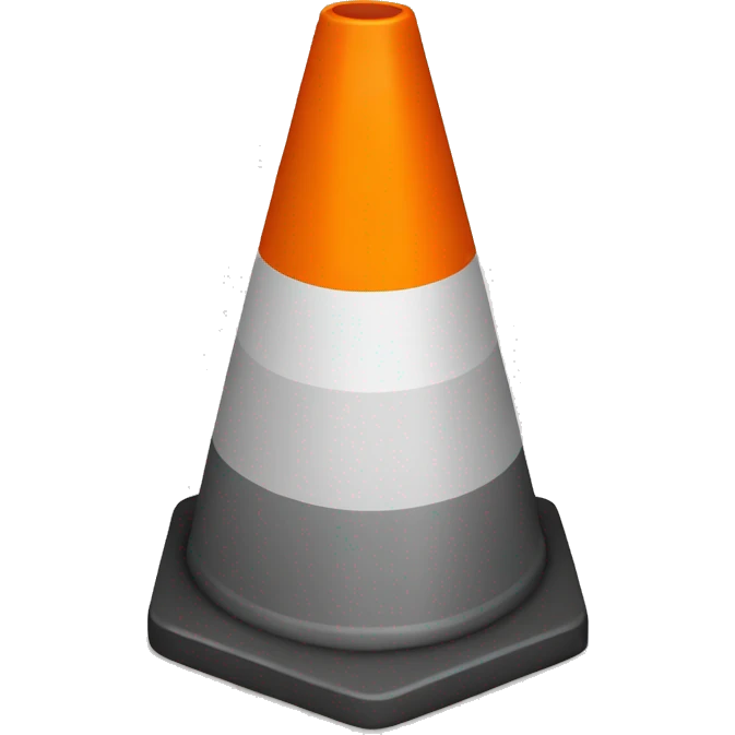 traffic cone emoji