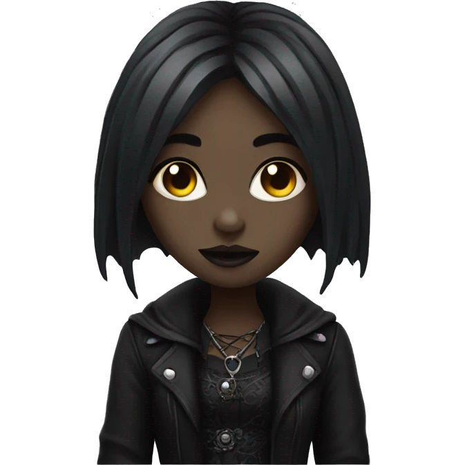 gothic girl emoji