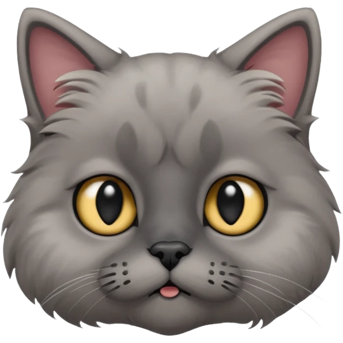 a sad cat emoji