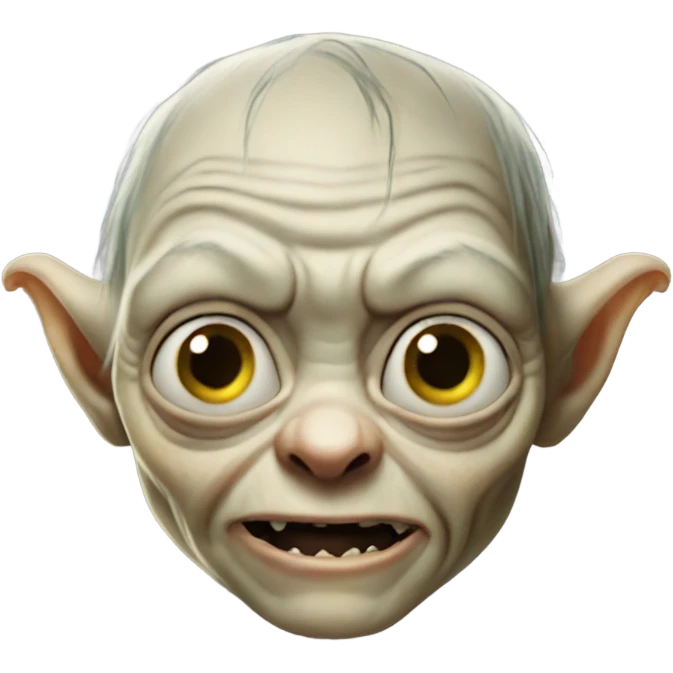 Gollum from lord of the rings  emoji