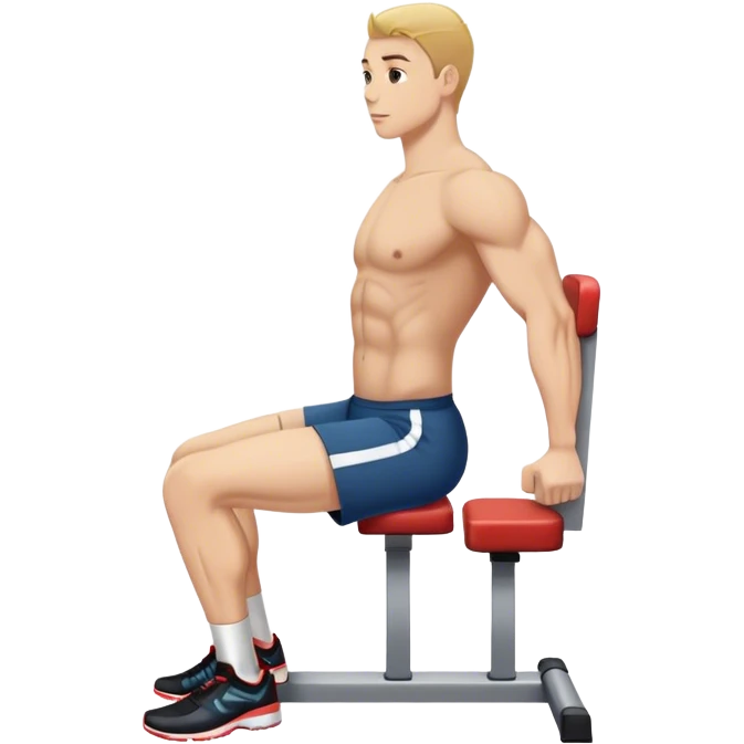 seated calf raise exercise emoji