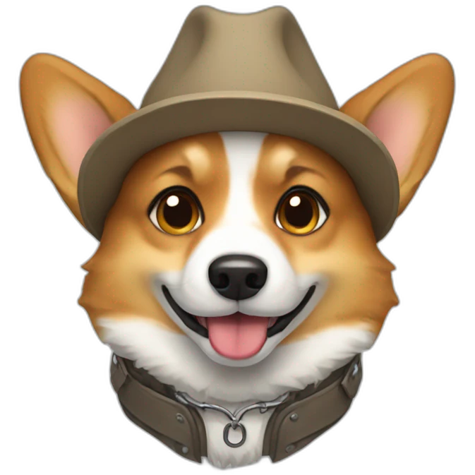 Corgi developer emoji