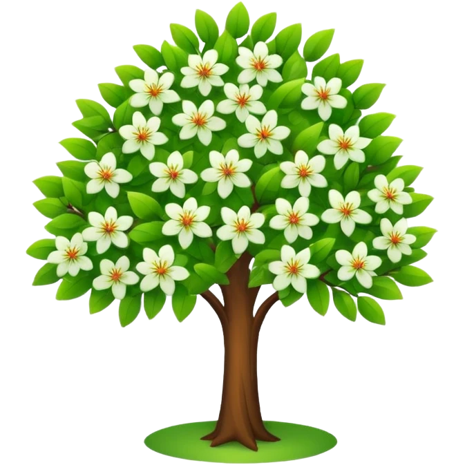 spring tree emoji