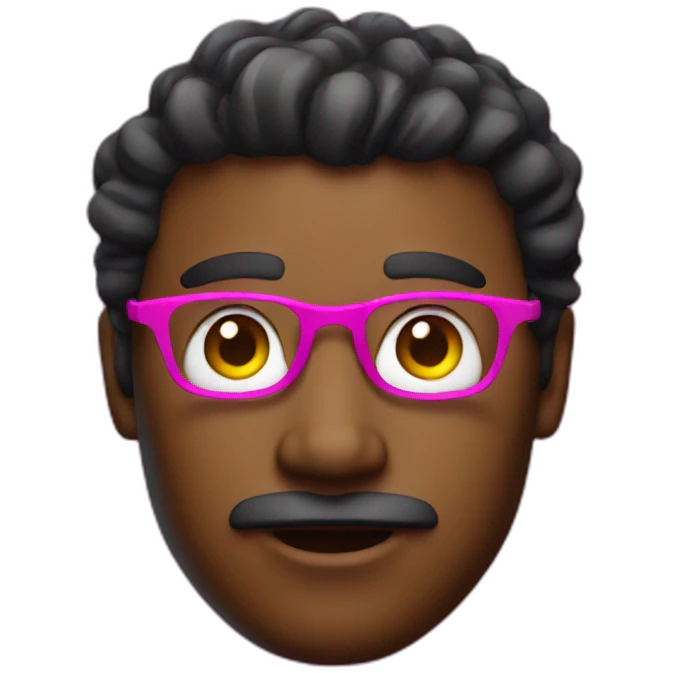 Neon joe emoji