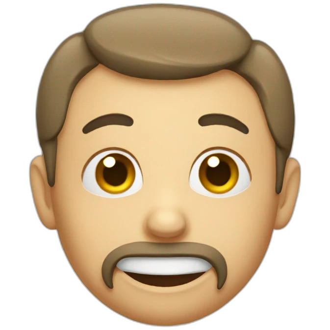 Mewing emoji