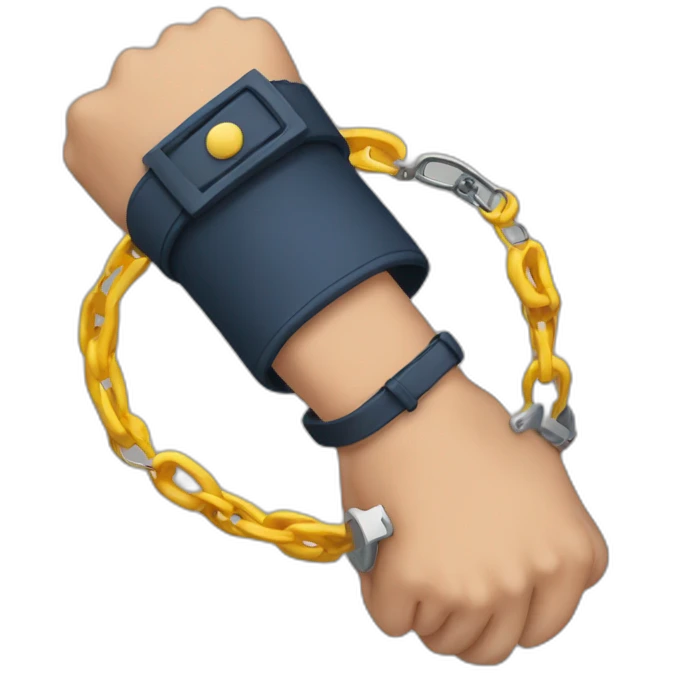 trump-in-handcuffs emoji