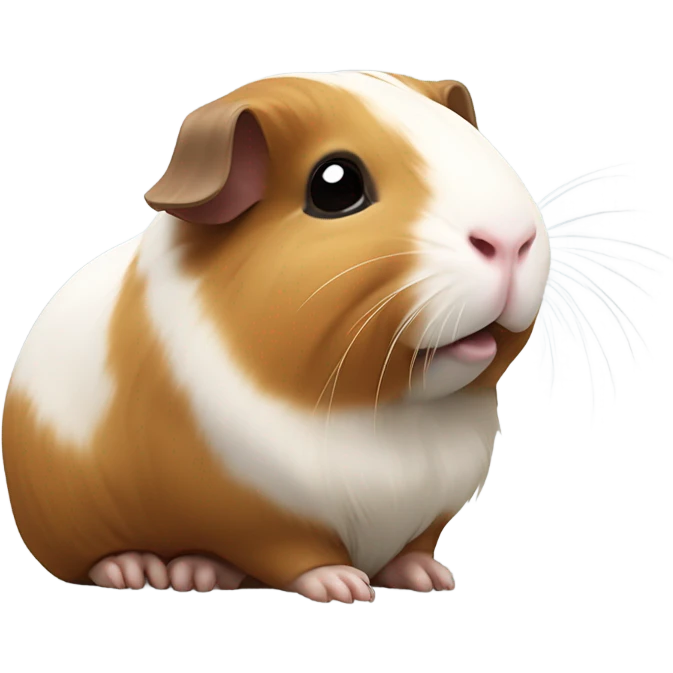 Guinea pig praying in a church emoji