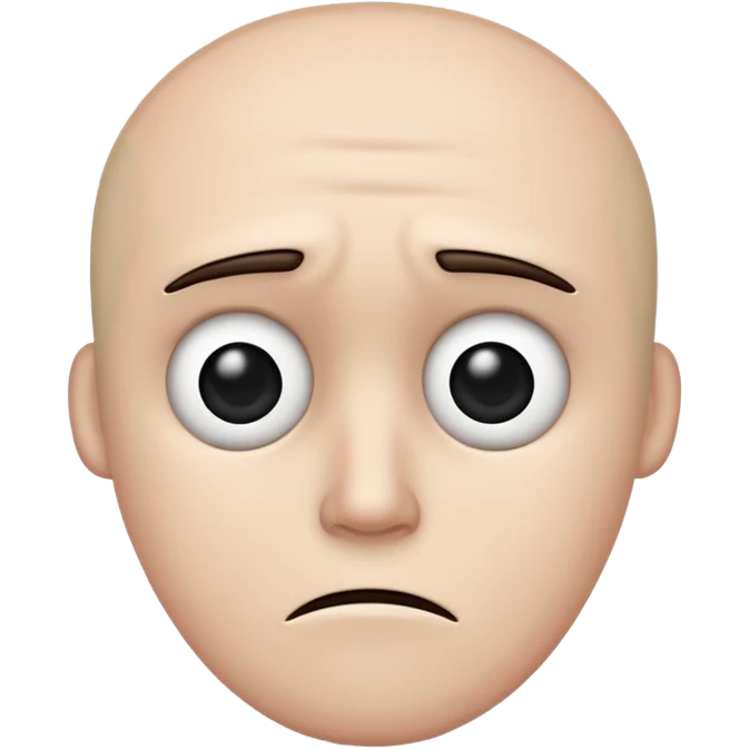 drawn stick man ruing emoji