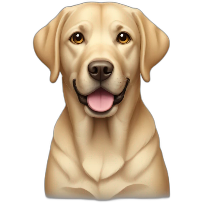 labrador emoji