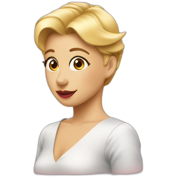 Bisou entre deux emoji