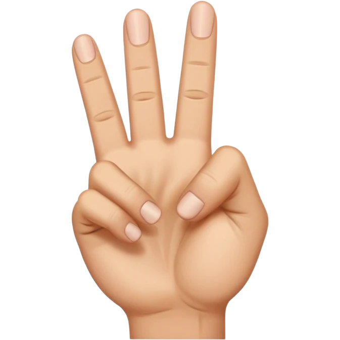 Angry middle finger emoji