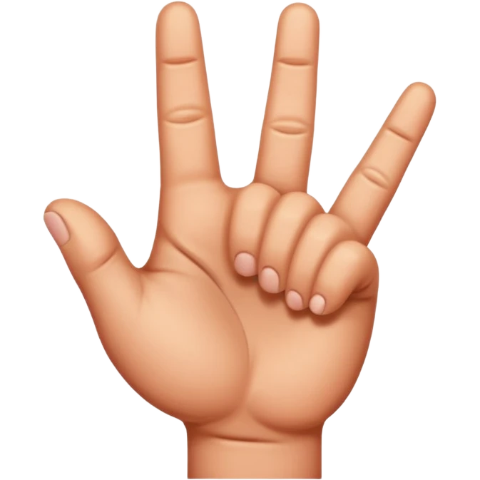 손가락 욕 emoji