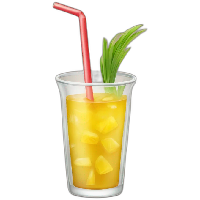 straw for coctail emoji