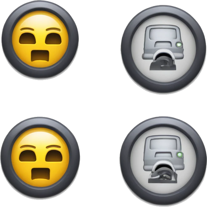 Check engine light emoji