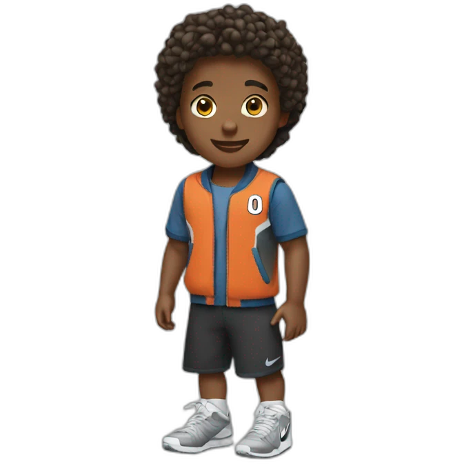 Nike boy emoji