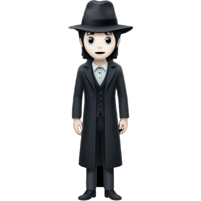 Babadook standing in the door emoji