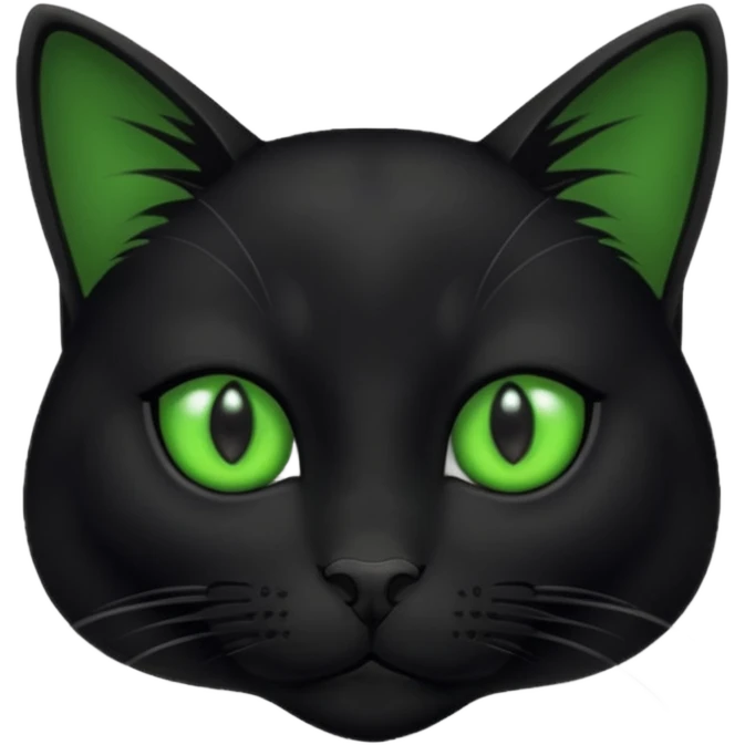 Female Black Cat emoji
