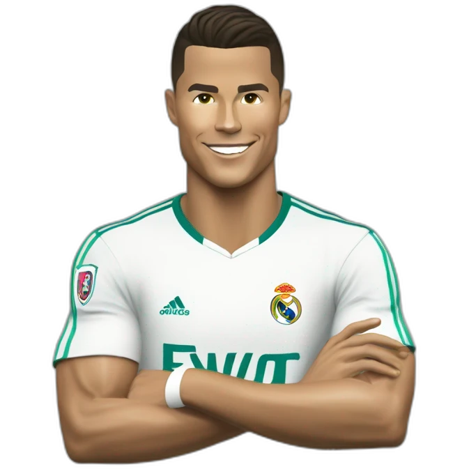 Christiano Ronaldo jubilé emoji