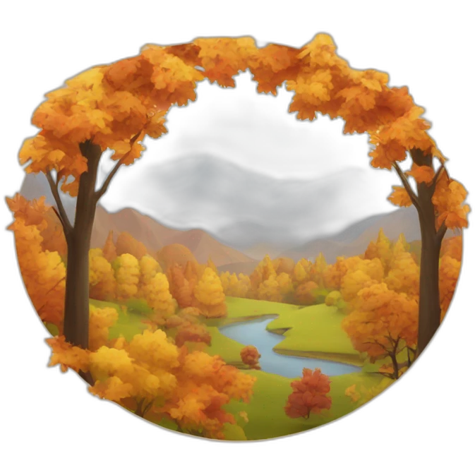 Autumn Landscape emoji