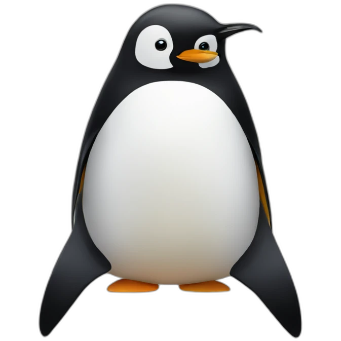 Linux penguin emoji