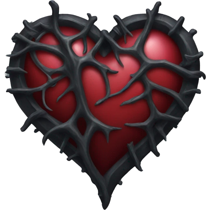 gothic heart emoji