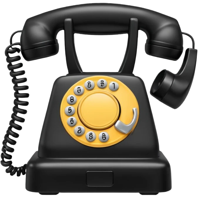 A noisy call emoji