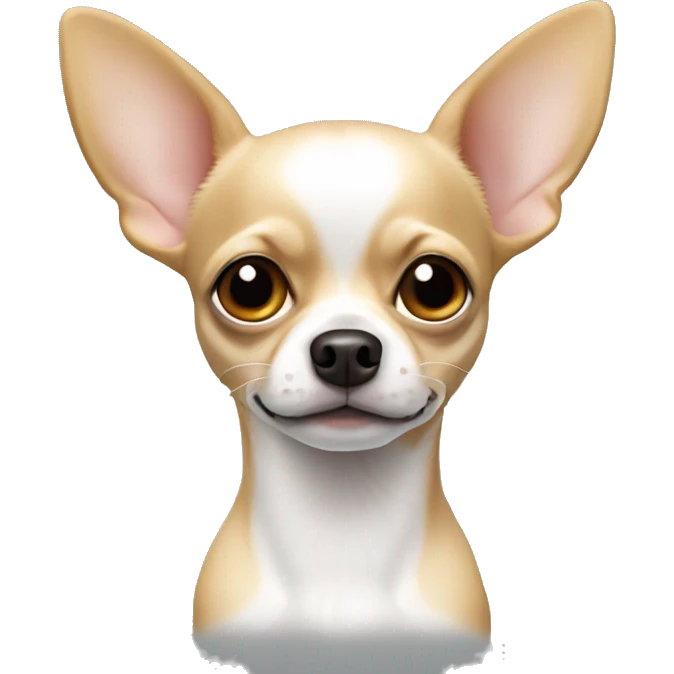 Chihuahua all white emoji