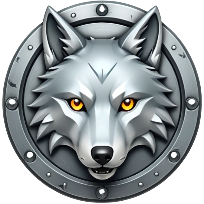 Witcher wolf medallion emoji