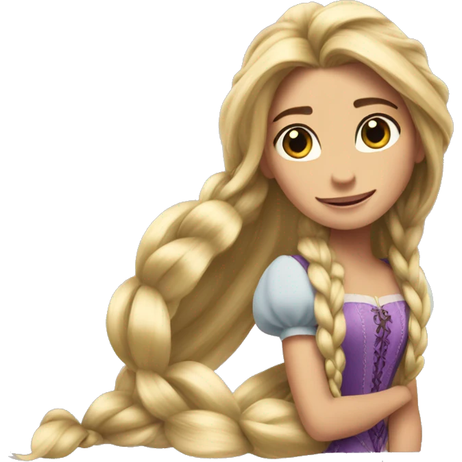 Rapunzel emoji