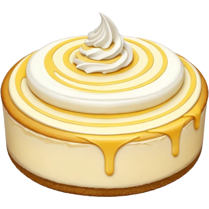Cheese cake emoji