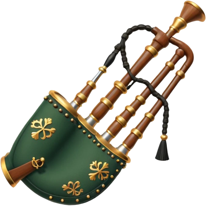 Scottish bagpipes emoji