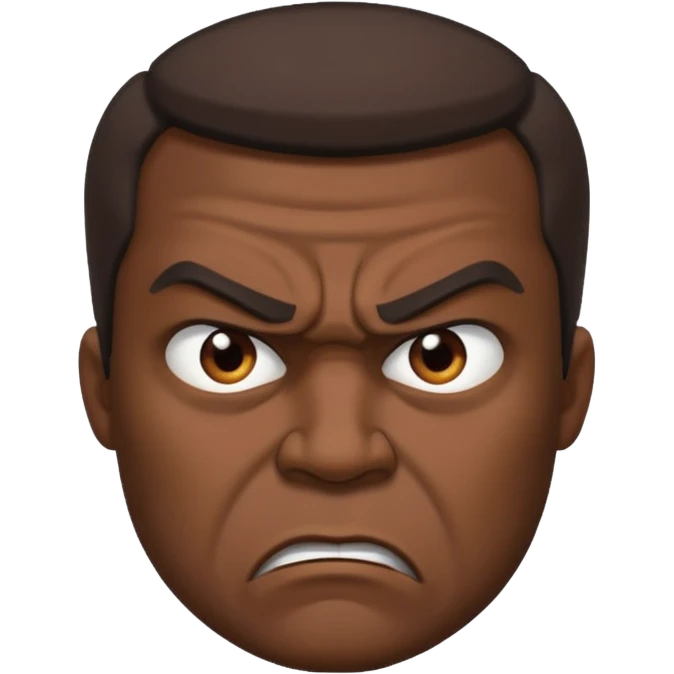 Angry man emoji