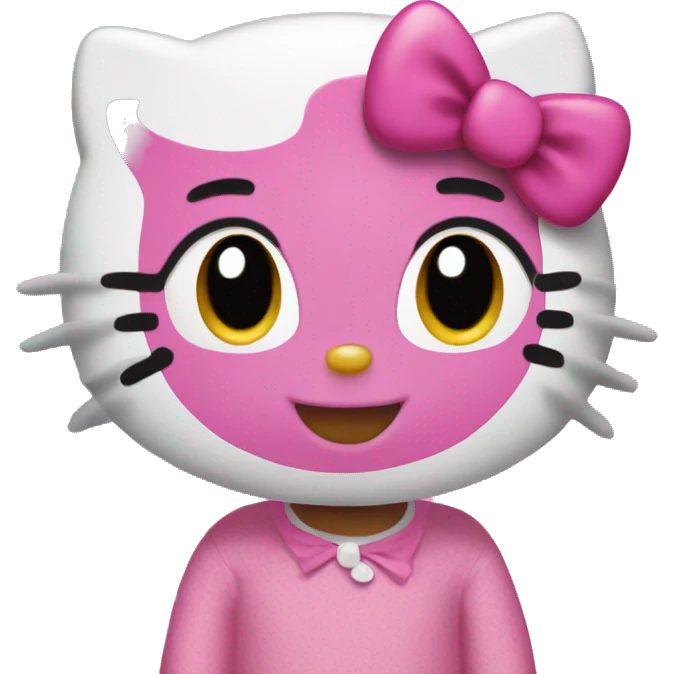 Hello kitty emoji