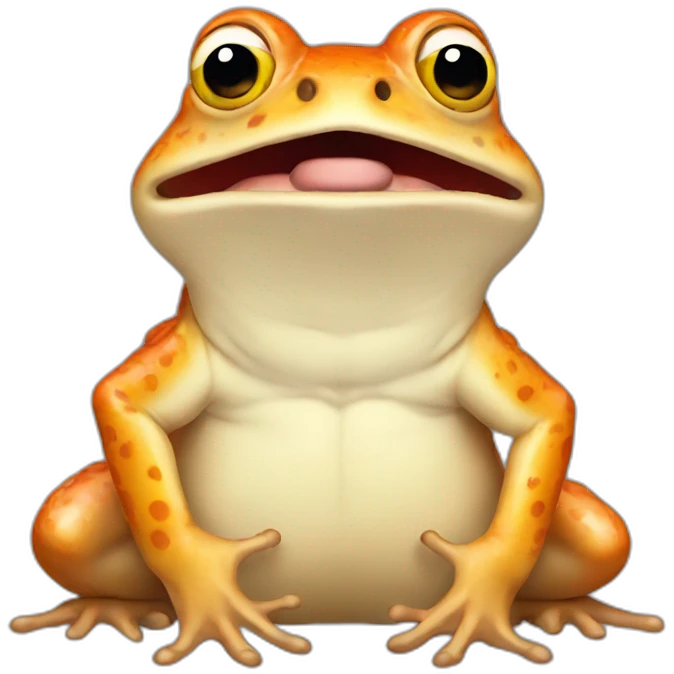 Pain toad emoji