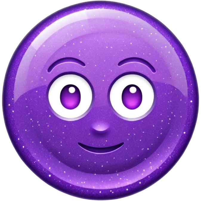 symbol glitter purple $ emoji