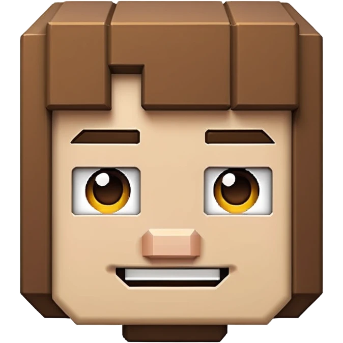 Minecraft character emoji