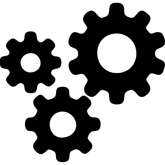 interconnected gears emoji