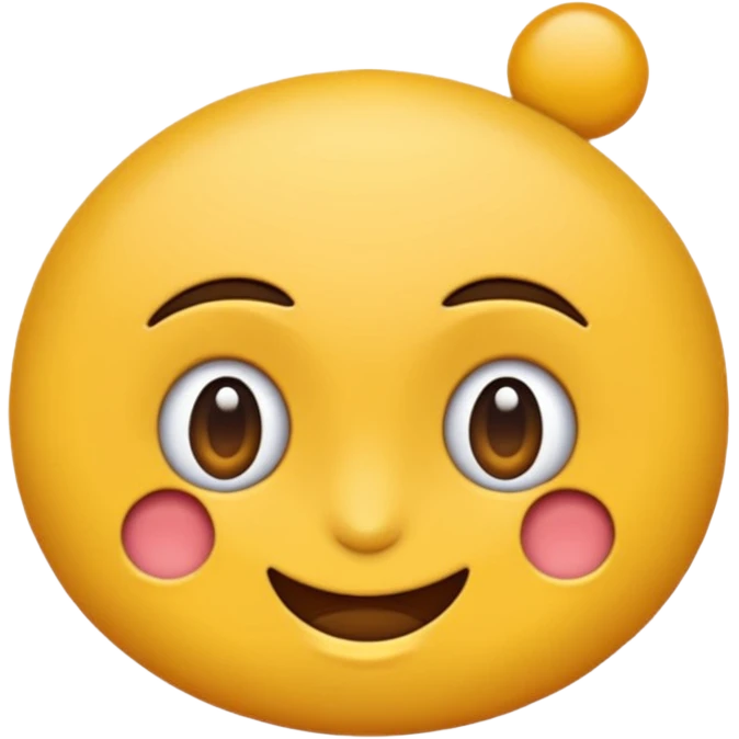 Benbe bir tişört giymiş kocaman dudakları olan çook makyajlı bir emoji emoji